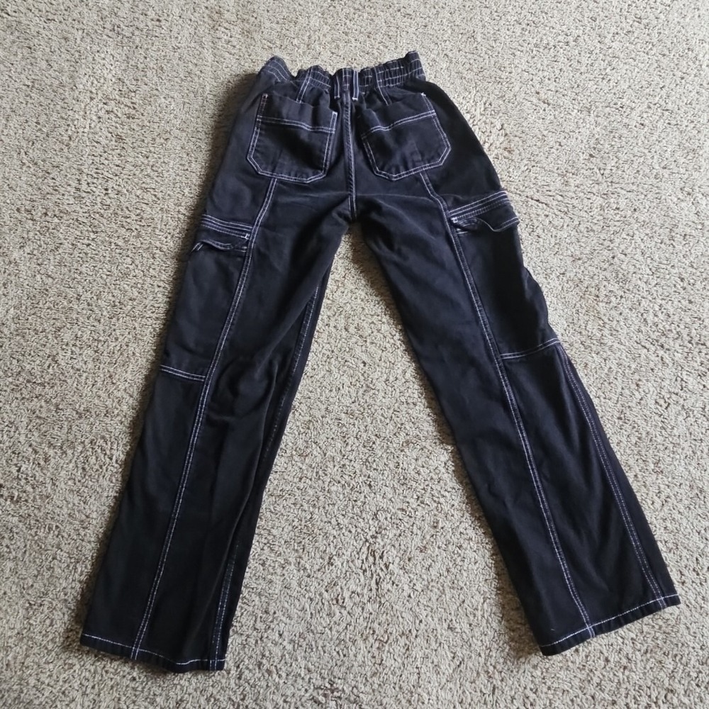 Urban Outfitters BDG‎ Cargo Pants Womens Size 25 Y2K Baggy Skate - Picture 7 of 10